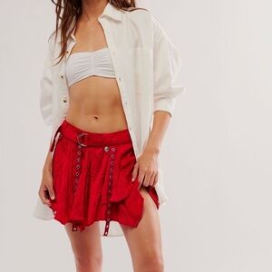 Free People Rue Mini Skirt